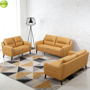 Gran oferta de muebles modernos chinos, sofá moderno de piel sintética, muebles de sala de estar, juego de sofás, muebles con aplicación de barra para el hogar - Product Image 1