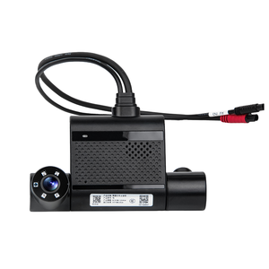 Caméra embarquée intelligente 4G DMS ADAS HD 1080P avec surveillance en temps réel, boîte noire de voiture à 3 caméras JX18 pour la sécurité des véhicules - Product Image 1