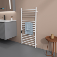 Porte-serviettes chauffant mural pour salle de bain, nouvel arrivage 2022