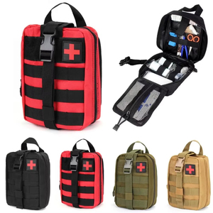 Sac médical imperméable pour les infirmières et les infirmières de sauvetage d'urgence en plein air avec logo personnalisé trousses de premiers soins tactiques à plusieurs poches sac de taille - Product Image 1
