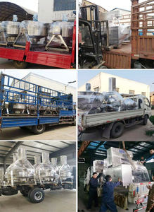 เครื่องทำแยมผลไม้แบบสุญญากาศไฟฟ้าสำหรับอุตสาหกรรม หม้อต้มซุปแบบเอียงพร้อมแจ็คเก็ต หม้อผสมแซนวิชแบบใช้แก๊ส - Product Image 6