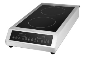 Cuisinière à induction à double brûleur 3500W AM-CD203 Haute puissance de cuisson Offre une chaleur intense pour des repas rapides et efficaces. Moitié - Product Image 3