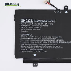 Batterie d'ordinateur portable de remplacement haute capacité BK-Dbest <span class=keywords><strong>SH03XL</strong></span> pour <span class=keywords><strong>HP</strong></span> HSTNN-LB7L <span class=keywords><strong>SH03XL</strong></span> TPN-Q178 SH03 - Product Image 4
