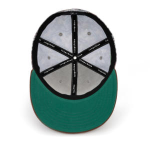 Casquette de basketball ajustée à 6 panneaux, imprimée sur mesure, OEM ODM, TCAP Chine, 100% polyester - Product Image 6