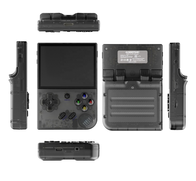 Newest Retro Handheld Game Console RG35XX Plus Open Source Linux OS Portable Gaming with Wi-Fi Classic Video Games Player