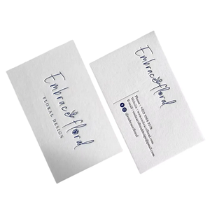 Cartes de visite de luxe personnalisées en petite série - Papier offset, dorure à chaud, argenture à chaud, impression couleur recto-verso - <span class=keywords><strong>Livraison</strong></span> <span class=keywords><strong>rapide</strong></span> - Product Image 5