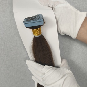 Extensiones de Cabello Humano 100% Naturales Europeas Jasminebeauty, Extensiones de Cabello con Cinta Adhesiva Invisible - Product Image 3