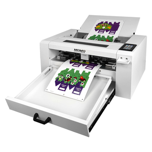 370mm A3 + dual-đầu tự động thức ăn kỹ thuật số nhãn chết máy cắt với động cơ servo Sticker tấm có tính năng signmaster phần mềm - Product Image 2