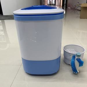เครื่องซักผ้ากึ่งอัตโนมัติขนาด 7.5 กก. แบบพกพาขนาดเล็ก สำหรับซักผ้าและรองเท้า เหมาะสำหรับบ้านเช่า ใช้ในบ้าน เครื่องซักผ้าขนาดเล็ก - Product Image 2