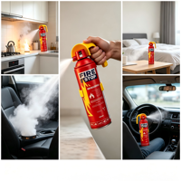 Penjualan Langsung Pabrik Alat Pemadam Kebakaran Portabel 500 Ml Dry Stop Fire Spray Alat Pemadam Kebakaran Berbasis Air untuk Dapur.