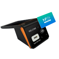 GMS Google 8 pulgadas Android 13 todo en uno restaurante POS Terminal tableta pequeña con 80 impresora NFC código QR pedido