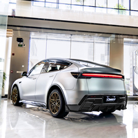 Pour Tesla Nouveau Modèle Y 2025 et plus, Kits de carrosserie, Pièces automobiles, Diffuseur de pare-chocs arrière en ABS, Noir brillant, Modification style CMST