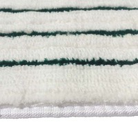 Tête de vadrouille en microfibres pour le nettoyage des sols plats Esun Home Tampons de vadrouille réutilisables à forte absorption d'eau avec poteau en aluminium