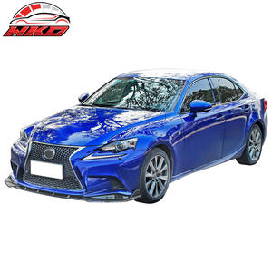 Pour Lexus IS 2014-2016 F Sport IKON Style 3 pièces, lèvre de pare-chocs avant, imprimé fibre de carbone, kit carrosserie de haute qualité - Product Image 2