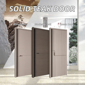 Puerta de Baño de Aluminio con Acabado Interior Impermeable, Moderna y de Alta Calidad, Venta de Fábrica - Product Image 2