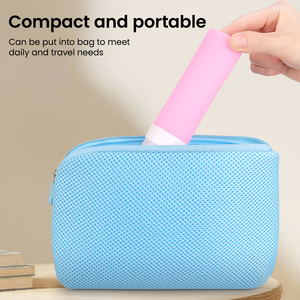 Botella de Champú Recargable de 80 ml, Aprobada por la TSA, a Prueba de Fugas, Ecológica, Duradera, con Tubo de Silicona, para Viajes - Product Image 6
