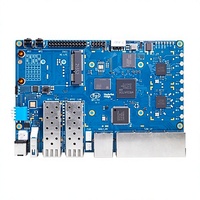 BBanana Pi BPI R3 Placa de Desarrollo de Router Wi-Fi 6 de Código Abierto con MediaTek MT7986, 2GB DDR4, 8GB EMMC, 5GbE SFP, USB 3.0 y OpenWrt