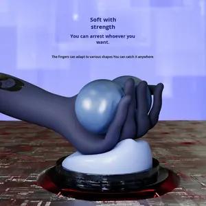 Долговечный электрический тренажер из ТПЭ для мужчин: мастурбатор для пениса с имитацией снижения чувствительности и тренировкой головки члена - Product Image 3