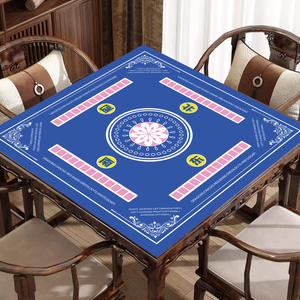 Tapete de Neopreno Bordado con Monograma Antideslizante para Mesa de Mahjong, para Jugadores de Mahjong - Product Image 5