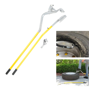 Outil manuel de montage/démontage de pneus en acier 17,5'-24,5" pour pneus tubeless, outil de démontage de pneus de véhicule - Product Image 5