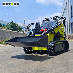 Moins cher EPA EURO5 roue/piste petit jardin Skid Steer seau Mini chargeur support sur Skid Steer avec seau - Product Image 3