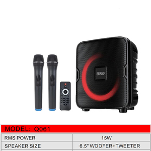 Oem hộp âm thanh chuyên nghiệp 6.5inch khiêu vũ ngoài trời âm thanh di động âm nhạc RGB Đảng Hộp loa - Product Image 4