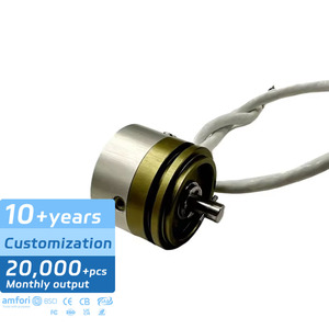 22mm 홀 각도 변위 센서 MS22 시리즈 회전 각도 측정 장치용 홀 각도 위치 센서 모델:MS223S001 - Product Image 1