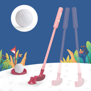 Bemay Toy Costume de golf de <span class=keywords><strong>dinosaure</strong></span> de simulation d'intérieur et d'extérieur, ensemble de golf de tête de club détachable jouet de simulation pour les enfants - Product Image 5