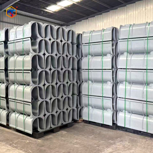 Goulotte <span class=keywords><strong>de</strong></span> câblage en PRV/SMC Modèle U, moulée par compression, surface lisse, antichoc, pour applications commerciales et d'ingénierie électrique, découpe facile - Product Image 6