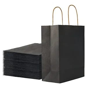 Paper Bags Custom Wholesale Kraft Paper Takeaway Paper Bag For Fast Food Packaging bags