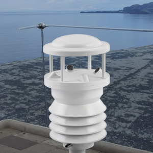 Estación Meteorológica Automática Compacta RS485 con <span class=keywords><strong>Radar</strong></span> de Velocidad/Dirección del Viento Ultrasónico, Temperatura del Aire, Humedad, Presión y Precipitaciones - Product Image 1