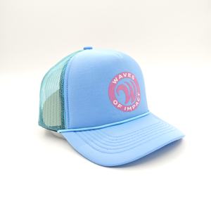 Gorra Trucker de Malla Espumada de 5 Paneles con Logotipo Bordado Personalizado de Fábrica, Impresión por Transferencia de Calor de Alta Calidad, con Cuerda Richardson - Product Image 6