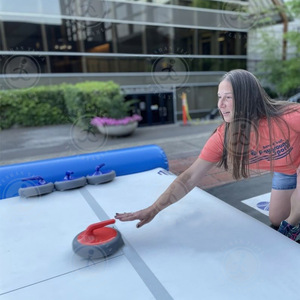 2023 Usine En Gros En Plein Air et Intérieur Gonflable Jeux <span class=keywords><strong>De</strong></span> Sport Pliable <span class=keywords><strong>Curling</strong></span> Synthétique Patinoire Voies - Product Image 6
