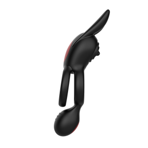 Juguete Sexual Anal de Silicona con Doble Estimulador de Clítoris y Vibración, Control Remoto, Diseño Seguro - Product Image 2