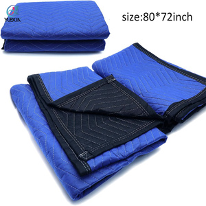 ผ้าห่มกันเสียงคุณภาพสูงขนาดใหญ่พิเศษสำหรับงานหนักผ้าห่มเคลื่อน<span class=keywords><strong>ย้าย</strong></span>ได้สำหรับป้องกันเฟอร์นิเจอร์และจัดเก็บ - Product Image 3