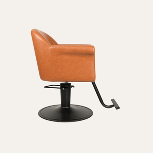 Fauteuil de Barbier Professionnel Hydraulique en Gros, Style Seau, Accoudoir Intégré, Base Ronde, Chaise de Coiffure - Product Image 3