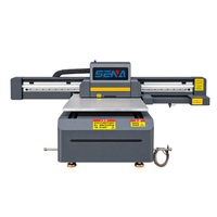 Imprimante à plat UV à jet d'encre haute précision SENA 6090 avec tête XP600 - Multicolore automatique pour étiquettes, cartes, PVC, verre, acrylique, cuir