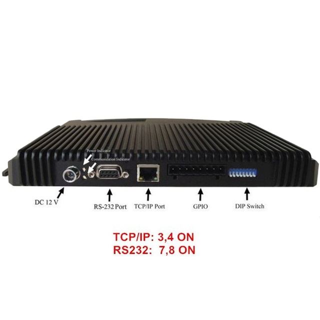 Long Range UHF RFID Fixed Reader Impinj E710 Chip | 4/8/16 Ports RFID Reader for Warehouse, Logistics