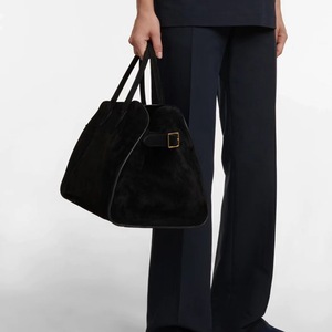 Bolso de Mano de Lujo de Diseño Exclusivo, Estilo Vintage, Gran Capacidad, de Gamuza y Cuero para Damas, Cómodo de Llevar, Ideal para Doctoras - Product Image 3