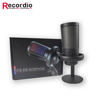 Microphone de jeu USB GAM-ME6S Rgb lumières éblouissantes ordinateur K enregistrement de chanson téléphone portable diffusion en direct jeu USB