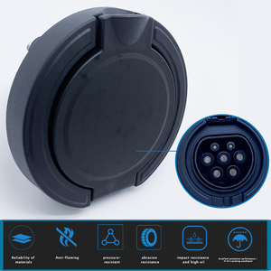 Loại 2 IEC 62196-2 tiêu chuẩn tường sạc Ổ cắm điện xe ô tô 16A 11Kw 32A 22Kw 7kW Trạm Sạc điều kiện mới cắm Outlet - Product Image 2