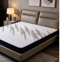 Matelas en mousse économique, haute densité, respirant, pliable, enroulable, durable, pour dortoir et maison