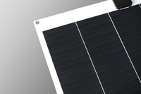 Panneau solaire semi-flexible ETFE 80W pour camping-car, caravane, systèmes d'énergie solaire