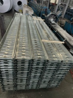 Plancher grillagé en treillis métallique galvanisé anti-corrosion pour entrepôt, à emboîtement rapide