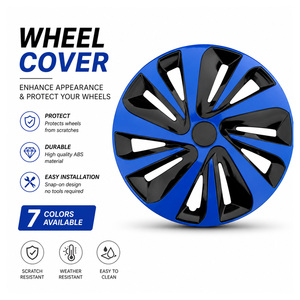 <span class=keywords><strong>Tapacubos</strong></span> Universales Cromados para Automóvil, de 13-<span class=keywords><strong>17</strong></span> <span class=keywords><strong>Pulgadas</strong></span>, Material PP Duradero, Cubierta de Llanta con Instalación a Presión, Precio Directo de Fábrica - Product Image 6