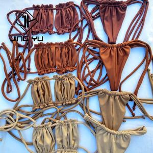 Traje de Baño Profesional de Fabricante, Traje de Baño de Tela Suave de Bambú, Traje de Baño Brillante Ecológico Personalizado - Product Image 1