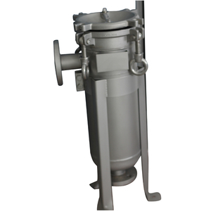 Endüstriyel sıvı Filtration syonu için yan giriş karbon çelik tek çanta filtre yuvası - Product Image 3