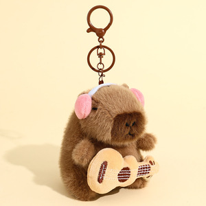 קריקטורה פלסטית מוסיקה אוזניות capybara capybara שרשרת keycha capibara pelucha capibara capibara capybara capybara שרשרת מקלדת capybara capybara keycapybara keychain keycharybara capybara שרשרת keycha capipibara capybara capybara plush che capibara capibara plush - Product Image 5