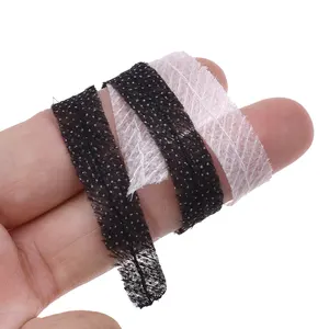 Ruban de biais thermocollant auto-adhésif renforcé en non-tissé pour costumes - Product Image 1