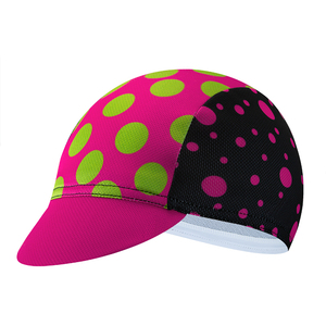 Casquette de cyclisme personnalisée 100% polyester, casquette de vélo, impression par sublimation, respirante, casquette de vélo - Product Image 1